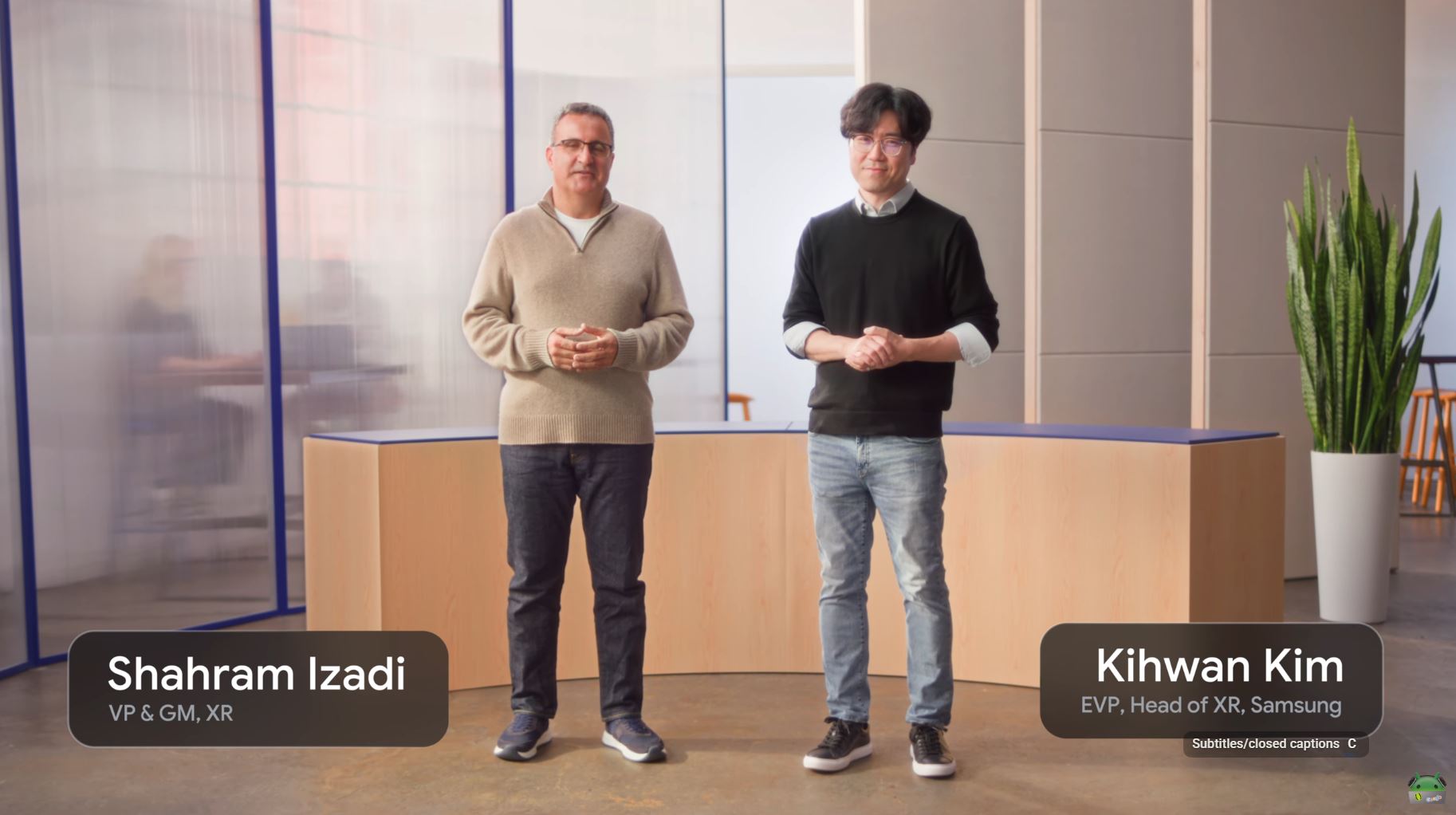 Android Show 2026 Glasses